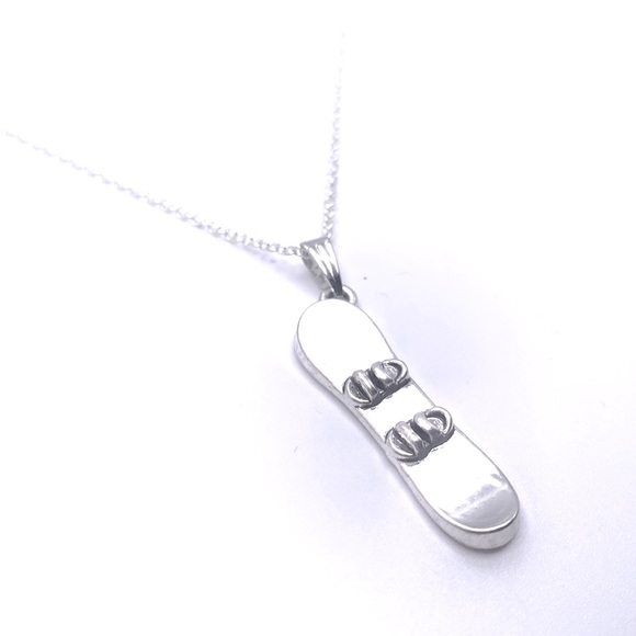 Snowboarding Necklace May Be Personalized - Picture 5 of 10